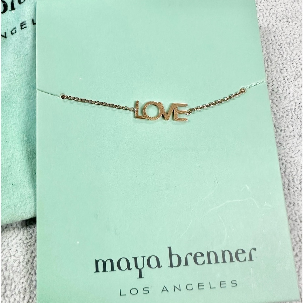 Maya Brenner Los Angeles Gold Tone Love Bracelet — image 2 of 4